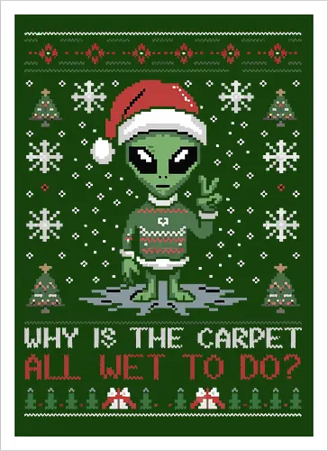 Why is the carpet all wet?