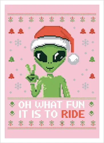 Oh what fun it is to ride