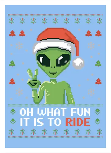 Oh what fun it is to ride