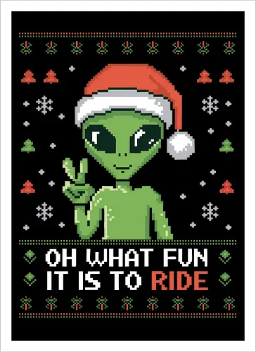 Oh what fun it is to ride