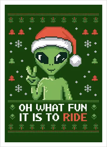 Oh what fun it is to ride