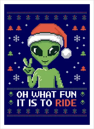 Oh what fun it is to ride