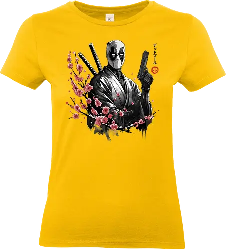 Merc portrait sumi e - Standard T-Shirt (Frauen)