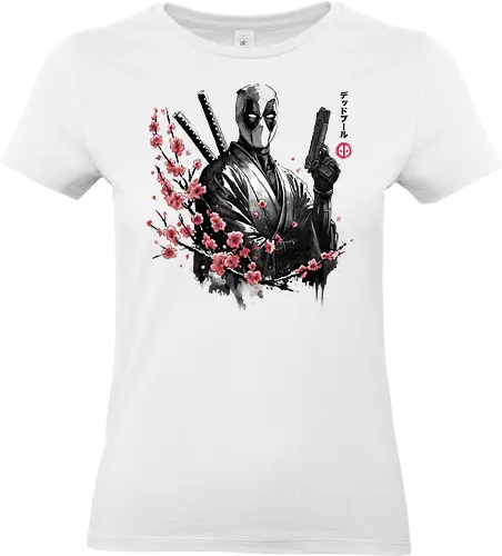 Merc portrait sumi e - Standard T-Shirt (Frauen)