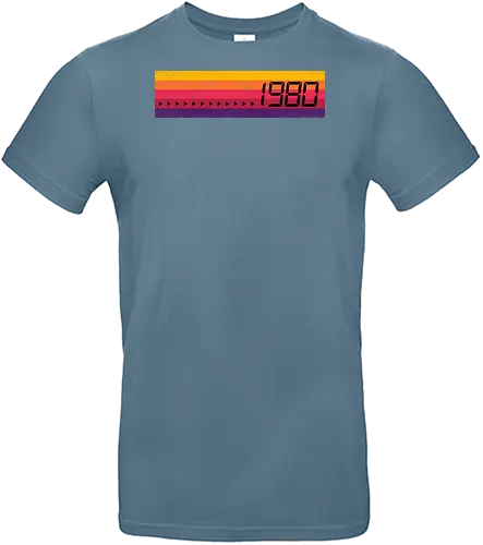 80s Stripes - 1980s, 80s, stripes, vintage, retro, retro stripes, retrowave, vaporwave, vhs - Standard T-Shirt
