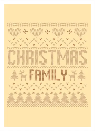 Christmas and Family.
