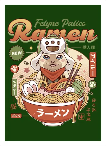 Felyne Palico Ramen