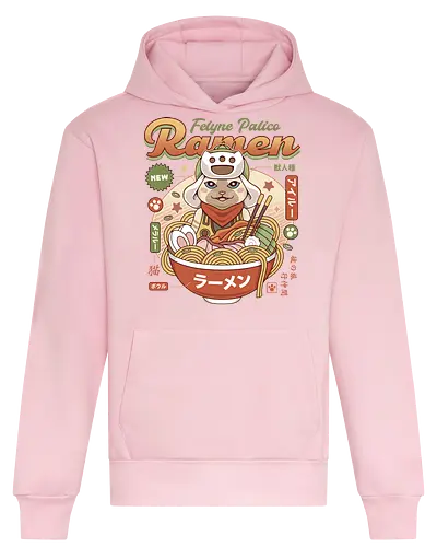 Felyne Palico Ramen - monster, hunting, gamer, gaming, video games, iceborne, wyvern, felyne, pickle, hunter monster world, game, gamer, gaming, video games, hunter, monster rise, monster wilds - Heavyweight Hoodie