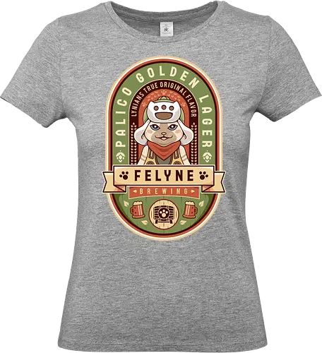 Palico Golden Lager - monster, beer, hunting, gamer, gaming, video games, iceborne, wyvern, felyne, pickle, hunter monster world, game, gamer, gaming, video games, hunter, monster rise, monster wilds - Standard T-Shirt (Frauen)