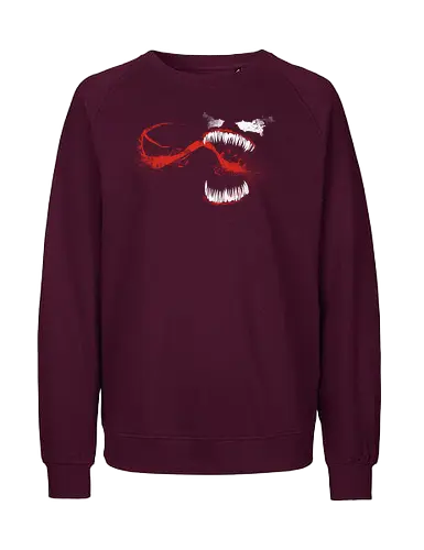 The venomous - symbiote, scifi, movie, pop culture, science fiction - Fairtrade Sweatshirt