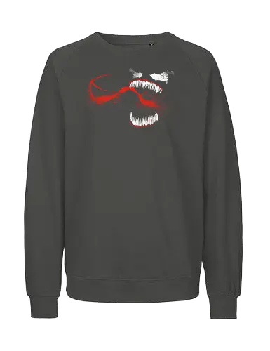 The venomous - symbiote, scifi, movie, pop culture, science fiction - Fairtrade Sweatshirt
