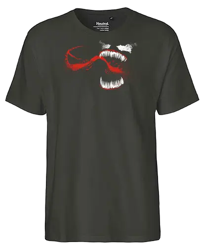 The venomous - symbiote, scifi, movie, pop culture, science fiction - Fairtrade T-Shirt