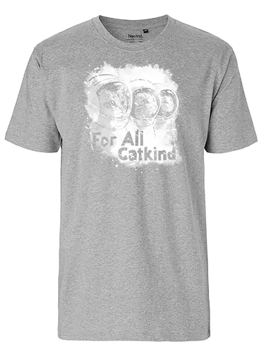 For all catkind - cays, cats lovers, cute, scifi, tv show mash up, memes, fun, funny - Fairtrade T-Shirt