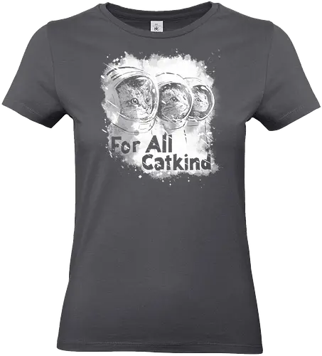 For all catkind - cays, cats lovers, cute, scifi, tv show mash up, memes, fun, funny - Standard T-Shirt (Frauen)