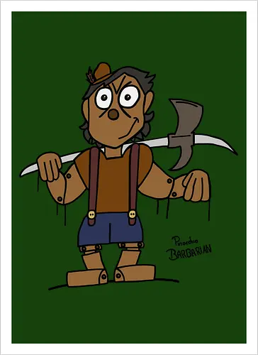 Pinocchio Barbarian (bunt)