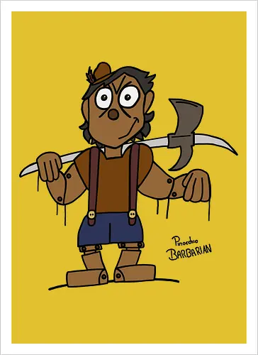 Pinocchio Barbarian (bunt)