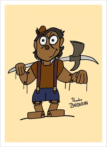 Pinocchio Barbarian (bunt)