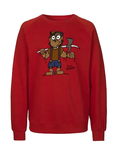 Pinocchio Barbarian (bunt) - comic, comics, comic style, comic stil, Pen and Paper, dungeons, dragons, pinocchio, barbarian, märchen - Fairtrade Sweatshirt