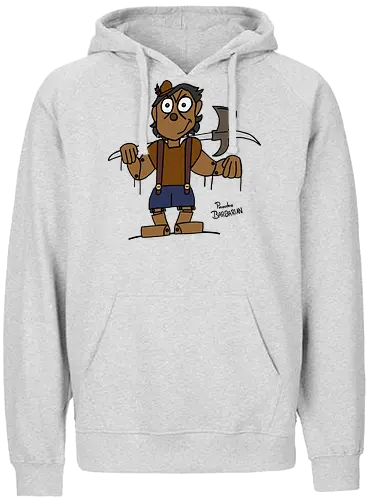 Pinocchio Barbarian (bunt) - comic, comics, comic style, comic stil, Pen and Paper, dungeons, dragons, pinocchio, barbarian, märchen - Fairtrade Hoodie