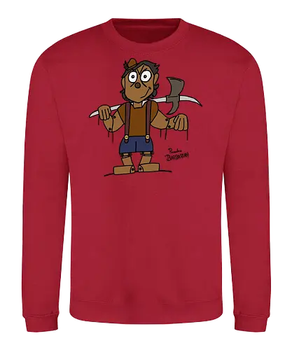 Pinocchio Barbarian (bunt) - comic, comics, comic style, comic stil, Pen and Paper, dungeons, dragons, pinocchio, barbarian, märchen - Sweatshirt