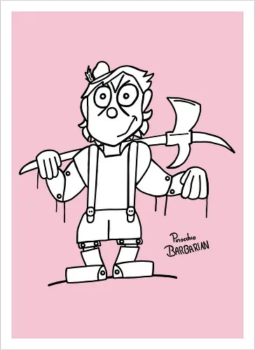 Pinocchio Barbarian