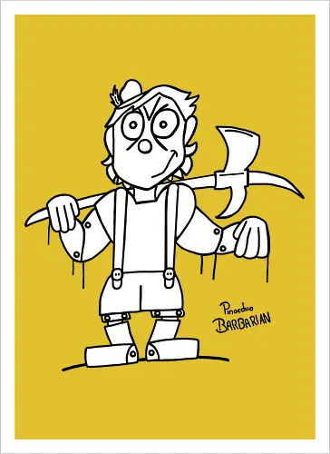 Pinocchio Barbarian
