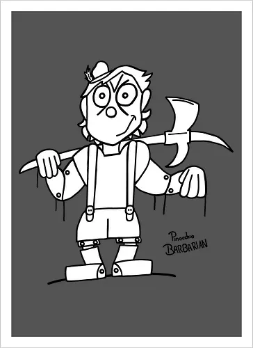 Pinocchio Barbarian