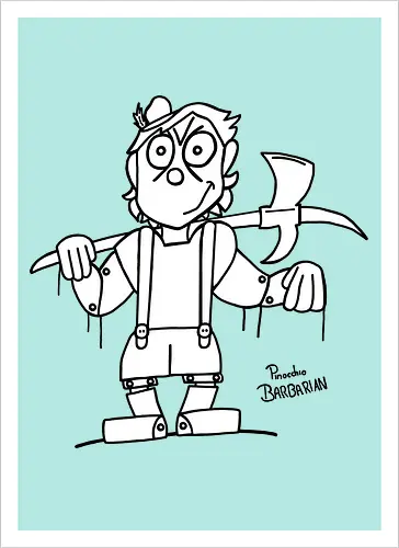 Pinocchio Barbarian