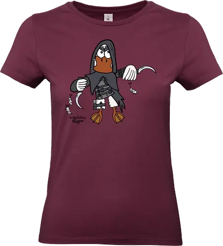 The Ugly Duckling (bunt) - comic, comics, comic style, comic stil, Pen and Paper, dungeons, dragons, ugly duckling, rogue, märchen - Standard T-Shirt (Frauen)