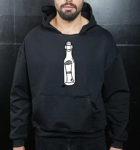 Flaschenpost (weiß)