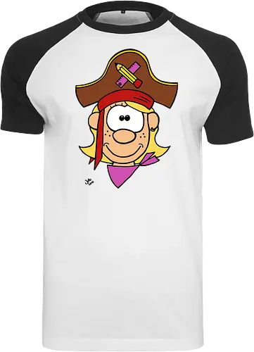 Schulpiratin (bunt)