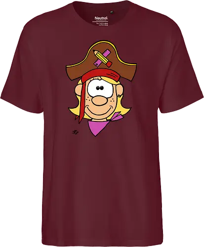 Schulpiratin (bunt)