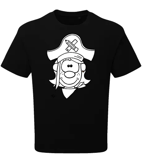 Schulpiratin (gold)