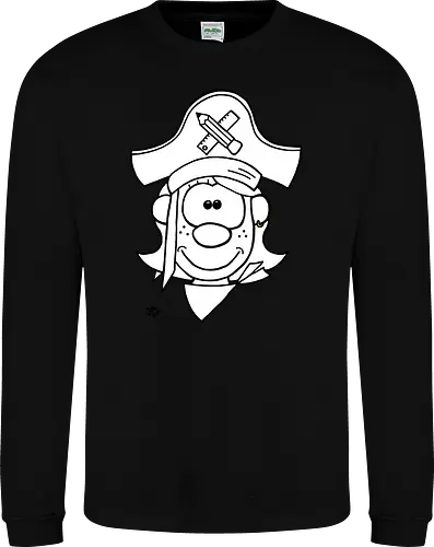 Schulpiratin (gold)