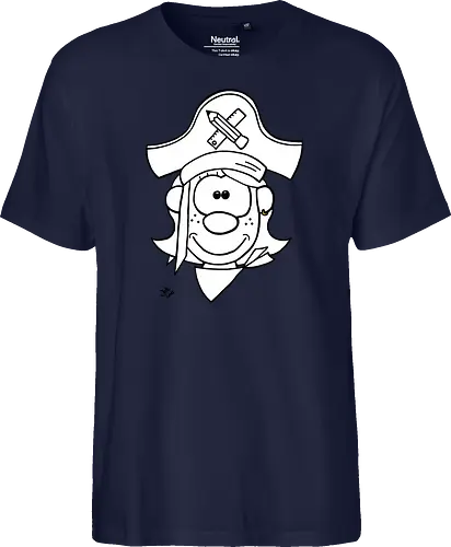 Schulpiratin (gold)