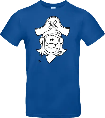 Schulpiratin (gold)