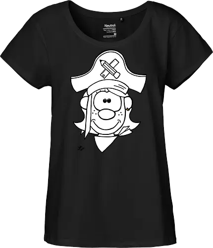 Schulpiratin (gold)