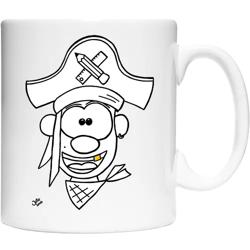 Schulpirat (gold)
