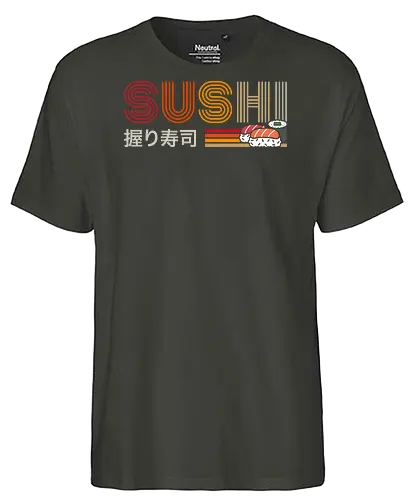Ramen sushi - ramen, sushi, retro, vintage, japan - Fairtrade T-Shirt