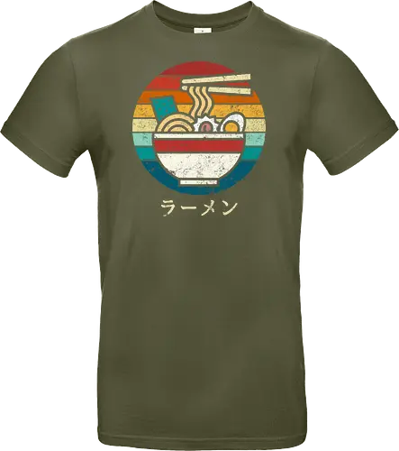 Ramen vintage - ramen, sushi, retro, vintage, japan - Standard T-Shirt