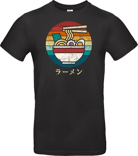 Ramen vintage - ramen, sushi, retro, vintage, japan - Standard T-Shirt