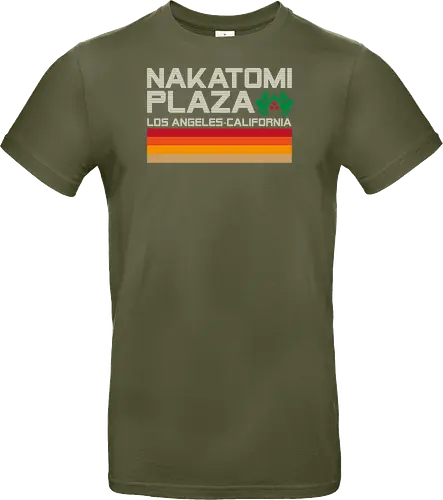 Retro plaza - retro, nakatomi plaza, bruce willis, die hard, action movies - Standard T-Shirt
