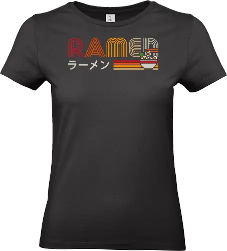 Retro ramen - ramen, sushi, retro, vintage, japan - Standard T-Shirt (Frauen)