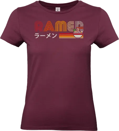 Retro ramen - ramen, sushi, retro, vintage, japan - Standard T-Shirt (Frauen)