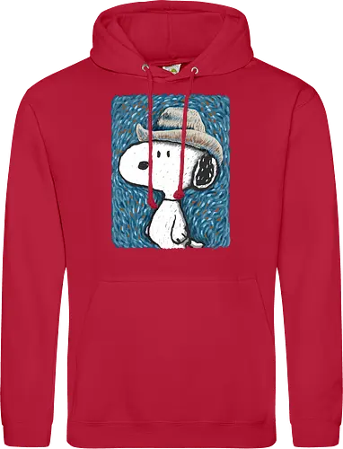 Snoop Van Dogh - cartoons, vincent van gogh, painter, funny - Standard Hoodie