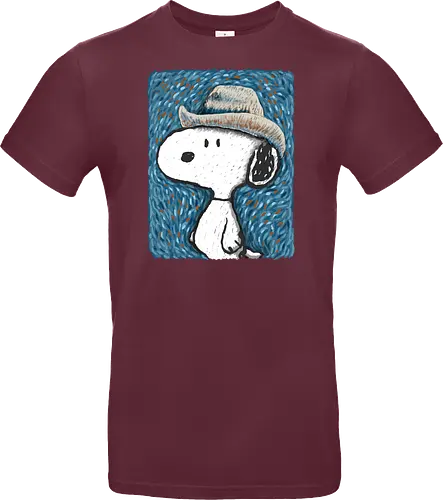 Snoop Van Dogh - cartoons, vincent van gogh, painter, funny - Standard T-Shirt