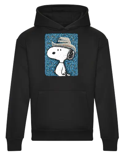 Snoop Van Dogh - cartoons, vincent van gogh, painter, funny - Heavyweight Hoodie
