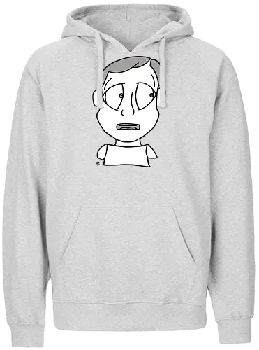 Lost and Concerned (2) - comic, comics, comic style, comic stil, monster, halloween, sad, traurig, traurigkeit, depression, allein, alleine, einsam, trauer, angsthase - Fairtrade Hoodie