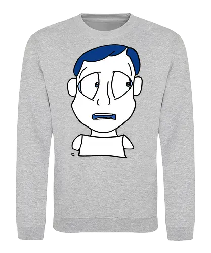 Lost and Concerned (4) - comic, comics, comic style, comic stil, monster, halloween, sad, traurig, traurigkeit, depression, allein, alleine, einsam, trauer, angsthase - Sweatshirt