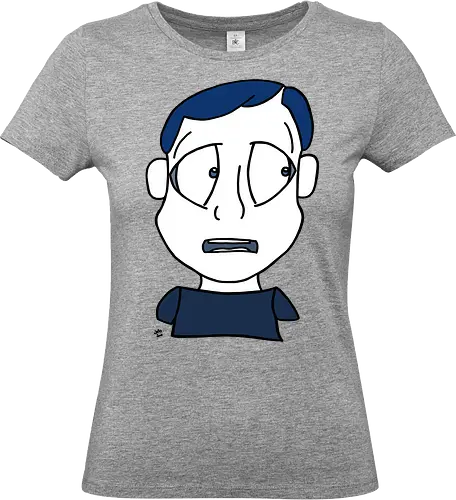 Lost and Concerned (5) - comic, comics, comic style, comic stil, monster, halloween, sad, traurig, traurigkeit, depression, allein, alleine, einsam, trauer, angsthase - Standard T-Shirt (Frauen)